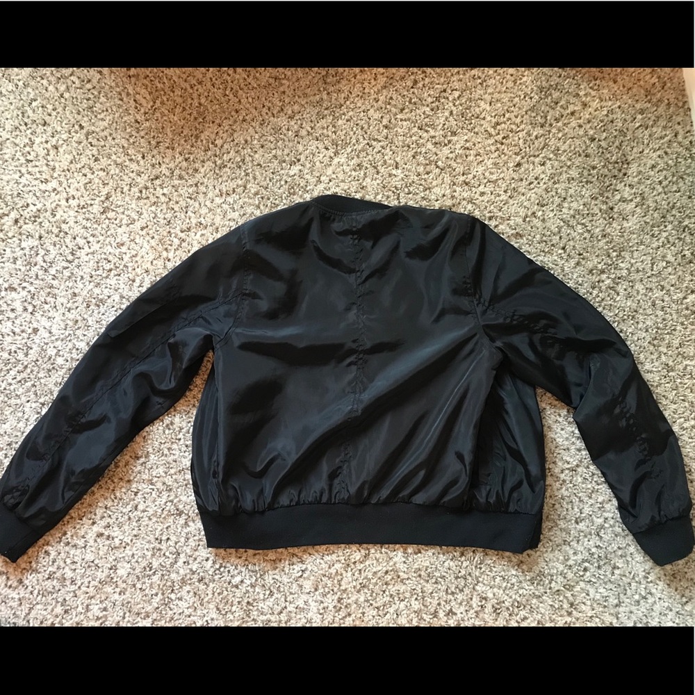 Black zip up jacket from Love Tree - Picture 3 of 3
